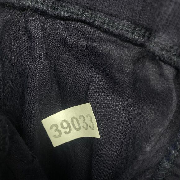 EILEEN FISHER Pants 2XS Stretch Linen Ankle Pull On Knit Waistband Tapered Blue - Picture 16 of 16